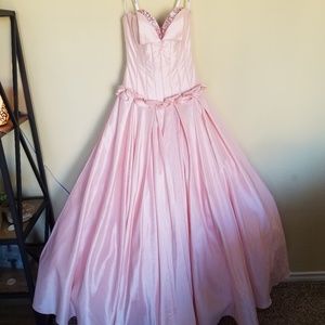 Paris by Tony Bowls Pink Formal Dress